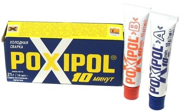 Холодная сварка мет. 14 мл./21г. "Poxipol "