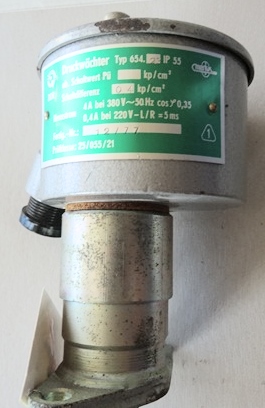 Реле давления NVD 48AU 0.4 кP/см2 Mertik NVD 48AU
