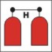 Станция пожаротушения галоном 1301 - знак IMO 3.49