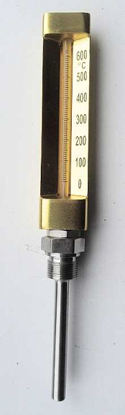 Термометр газовый 0-600 (L-100) М22*1,5