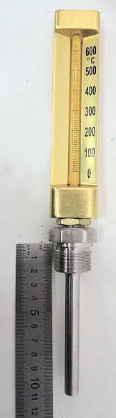 Термометр газовый 0-600 (L-100) М20*1,5 18/22