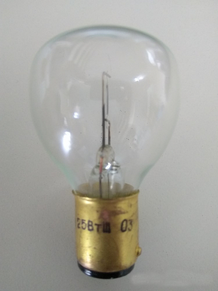 Лампа С 13-25 Вт B15d
