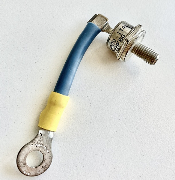Диод вращающийся 72HF80 прямой М6